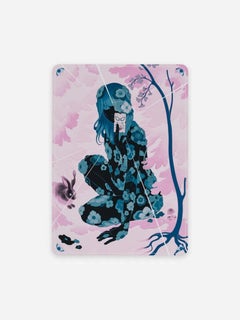 Sun Tarot Nebula Pollen — Sculpture & Print Duo