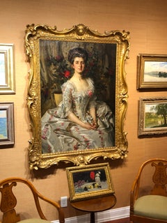 Miss Virginia Gammell - James Jebusa Shannon - Oil on Canvas - American - 1905