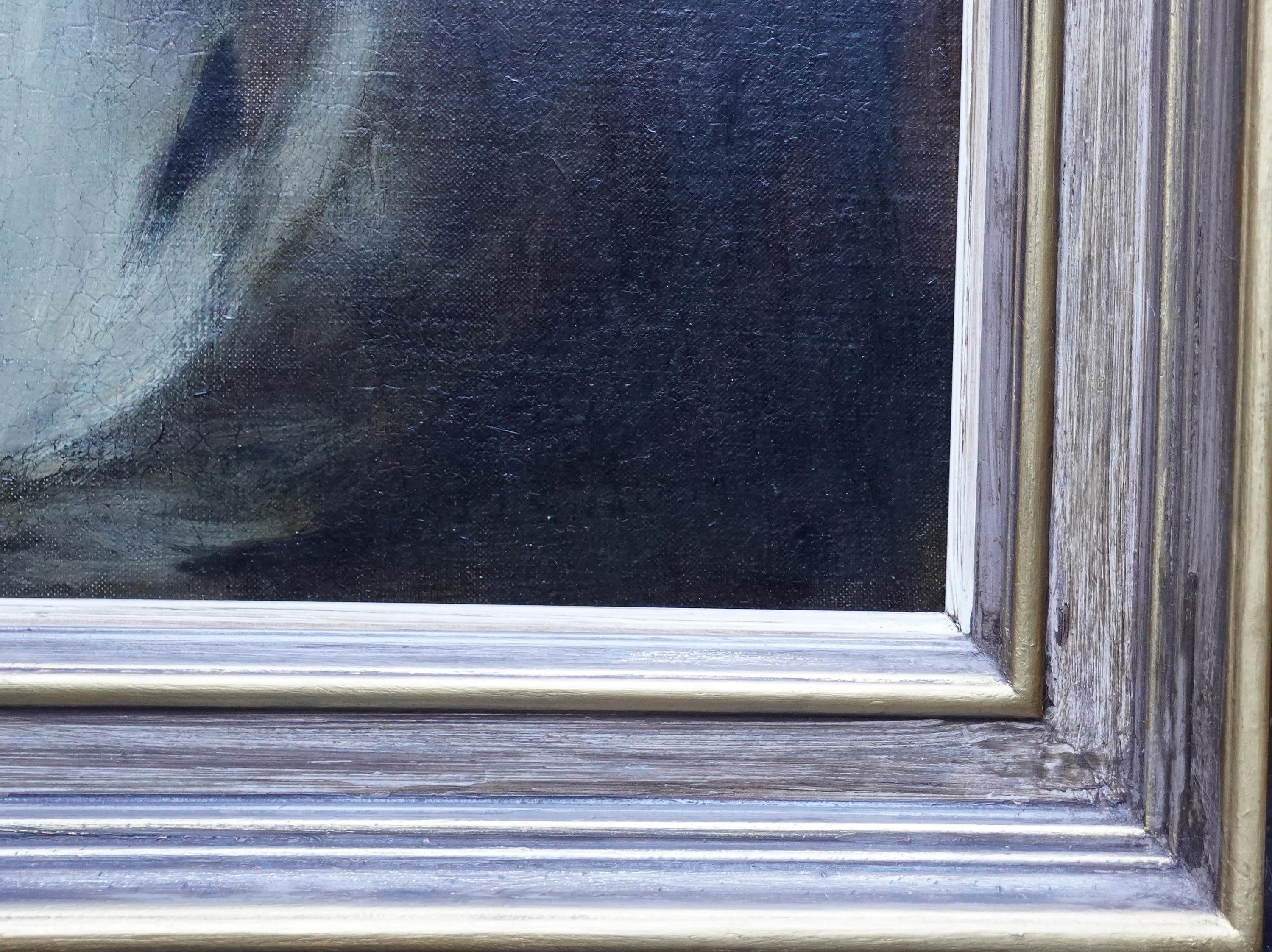 Porträt von Lady Ruthven – Edwardian Society, British American Art, Ölgemälde im Angebot 13