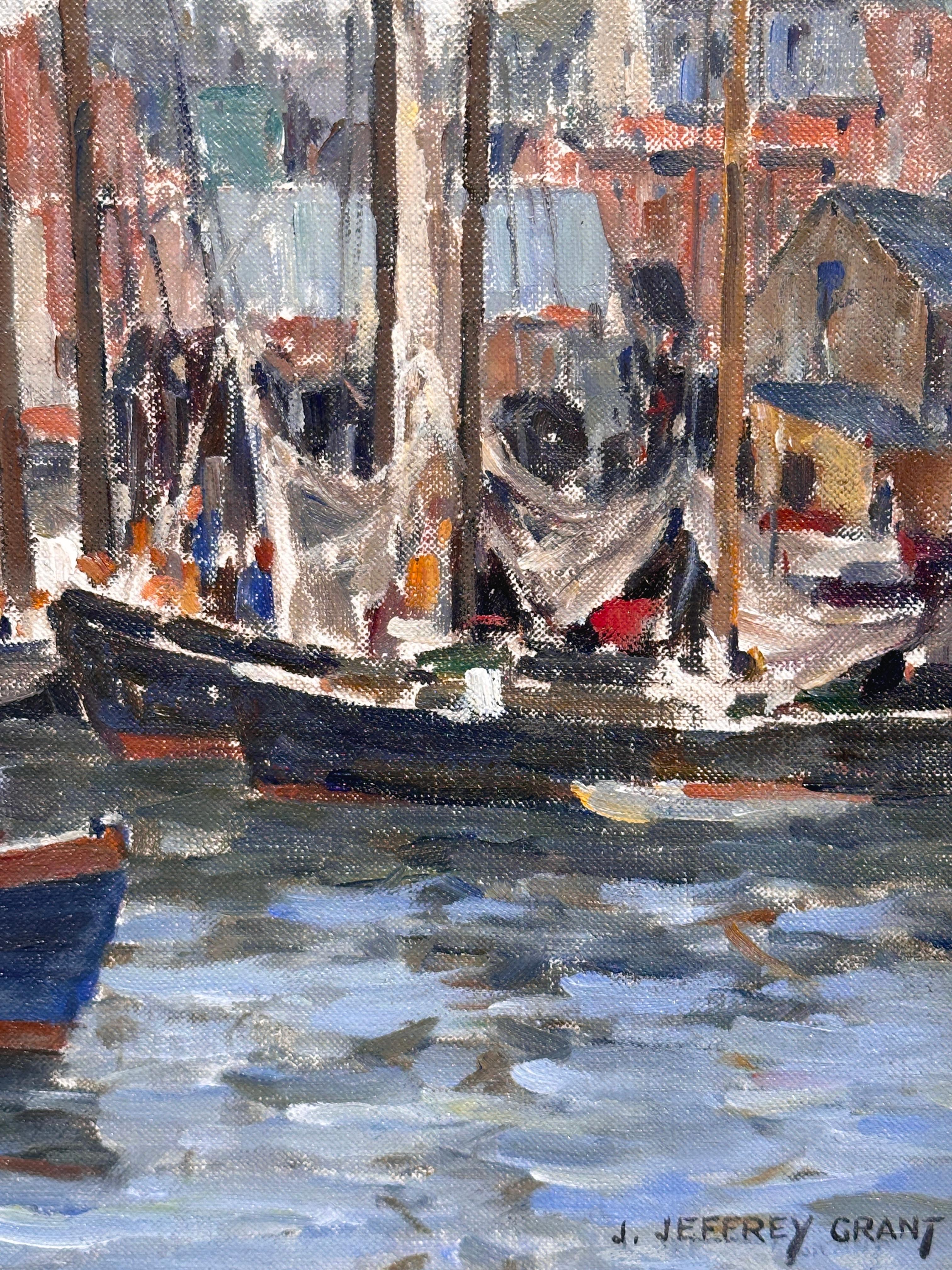 Gloucester- Hafenlandschaft des Künstlers James Jeffrey Grant (1883-1960) im Angebot 2
