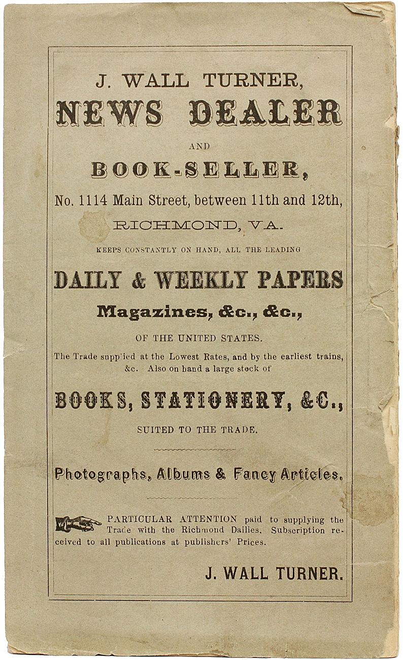 A James Jeter PHILLIPS. The Drinker's Farm Tragedy. 1868, première et exclusive édition Bon état - En vente à Hillsborough, NJ