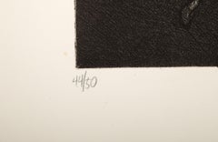 Dancer, Surrealist Etching by James Kearns