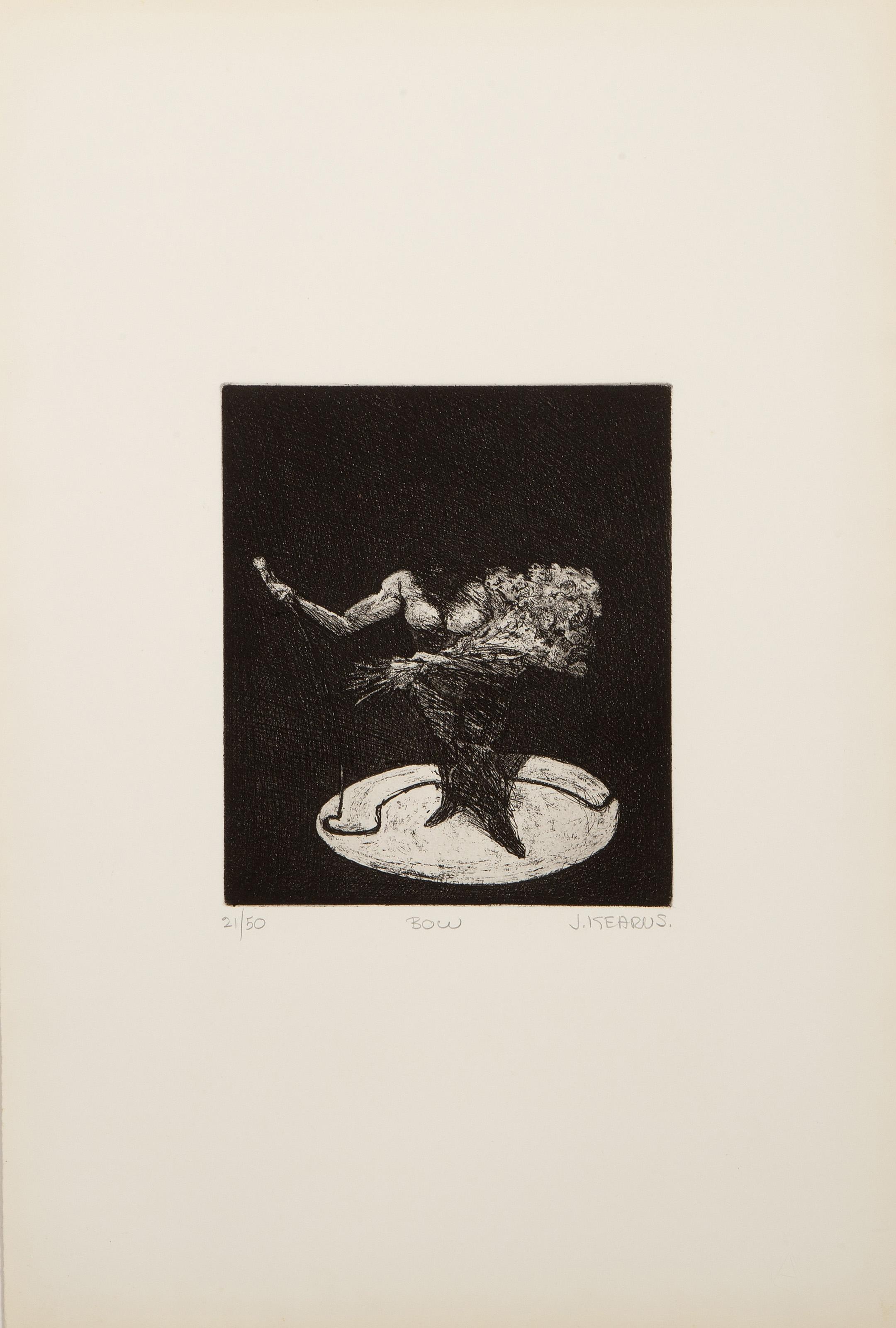 The Performers, Surrealist Complete portfolio of 12 etchings by James Kearns For Sale 10