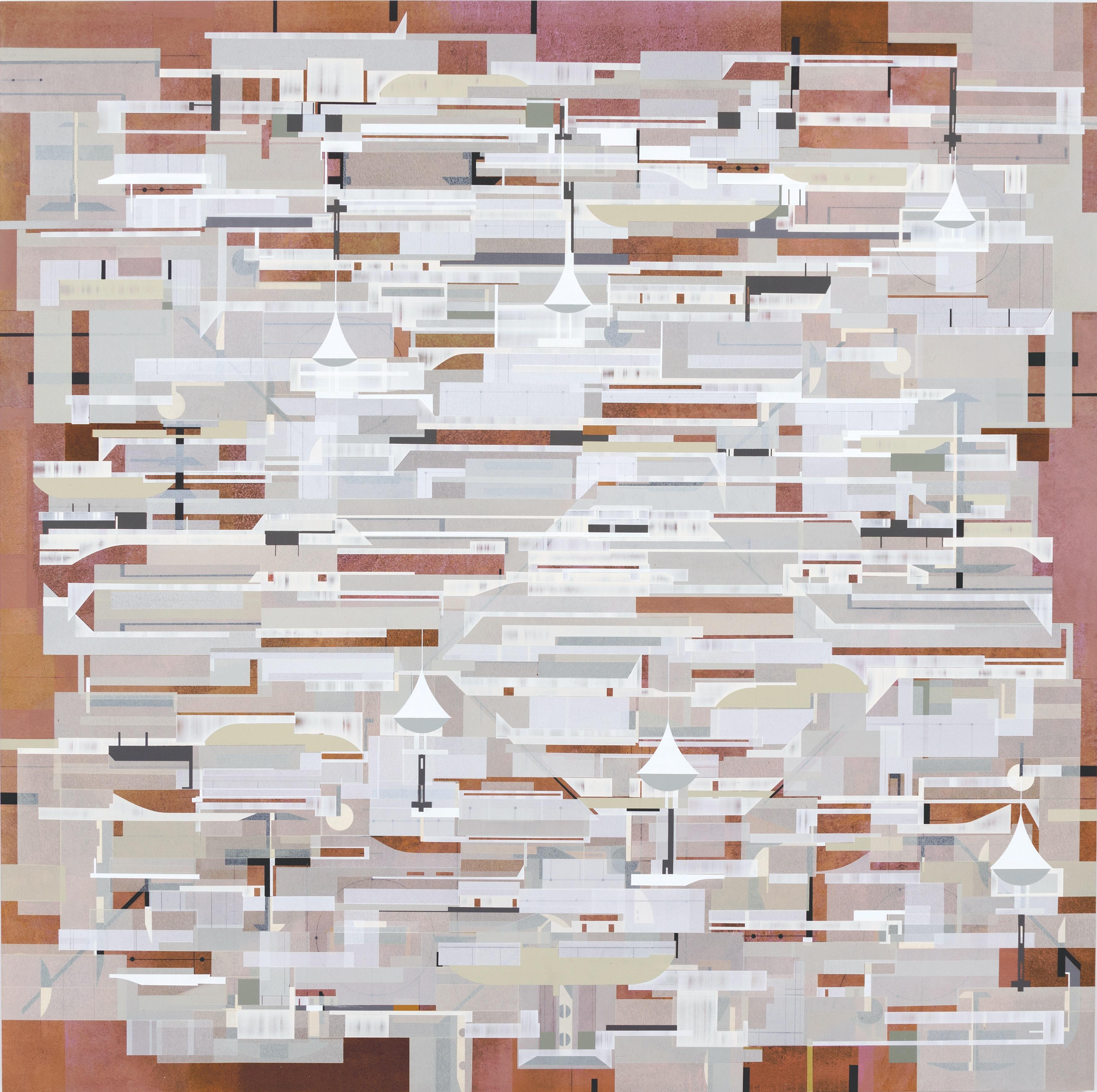 James Kennedy Abstract Painting - Notation III