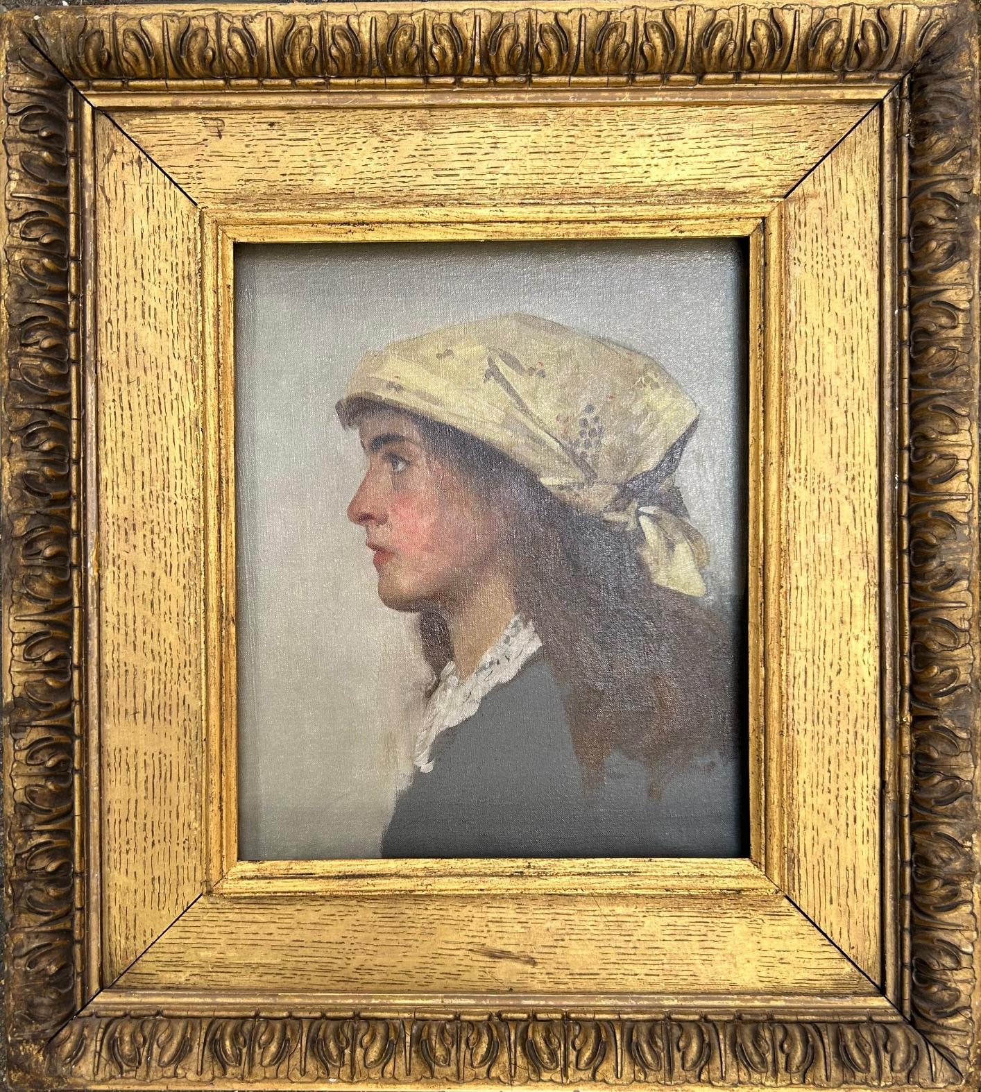 Portrait Painting James Kerr Lawson - Portrait of a Jo James