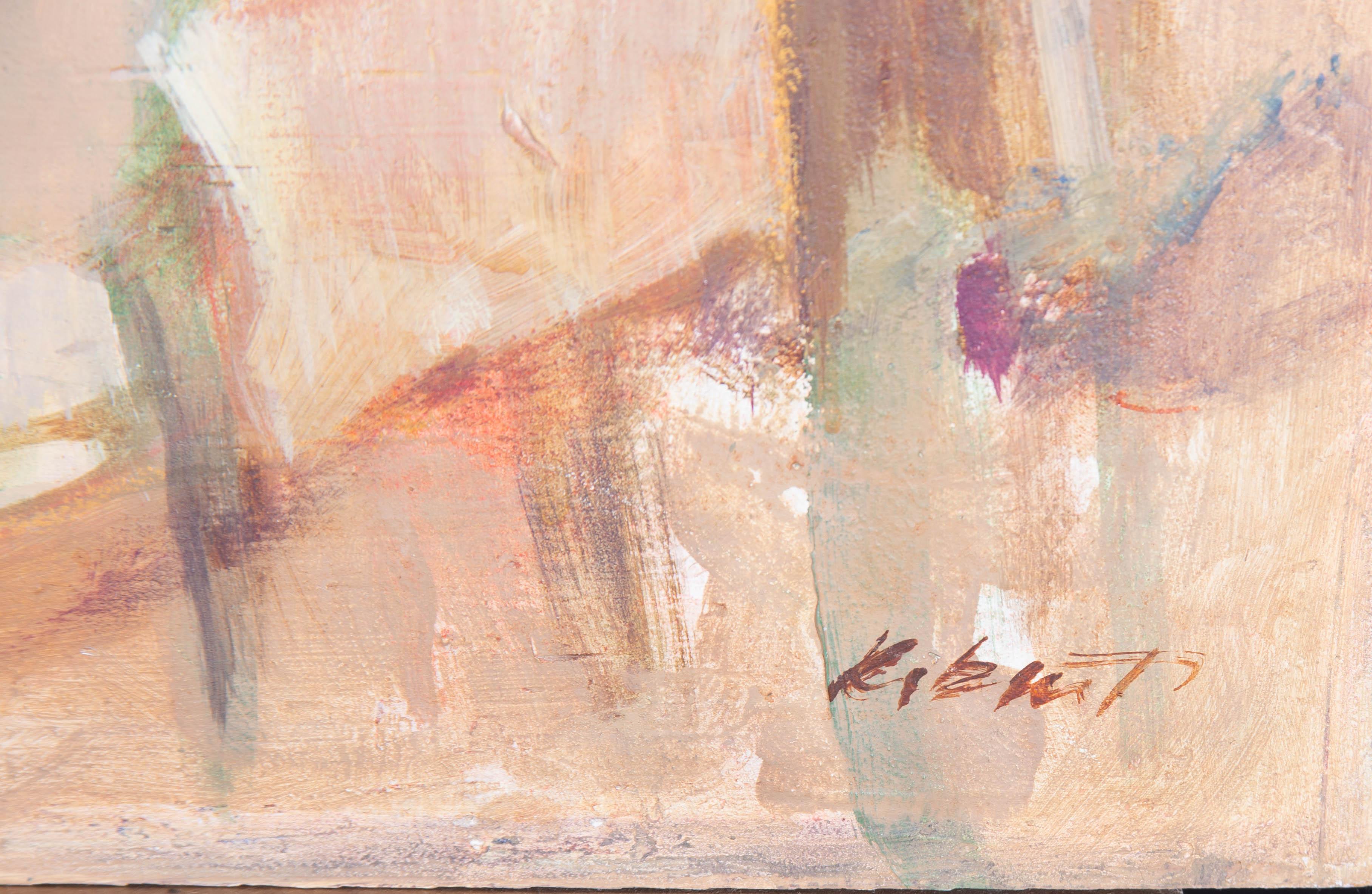 James Kibart (1912-2001) - Acrilico del XX secolo, Colori della sera 3