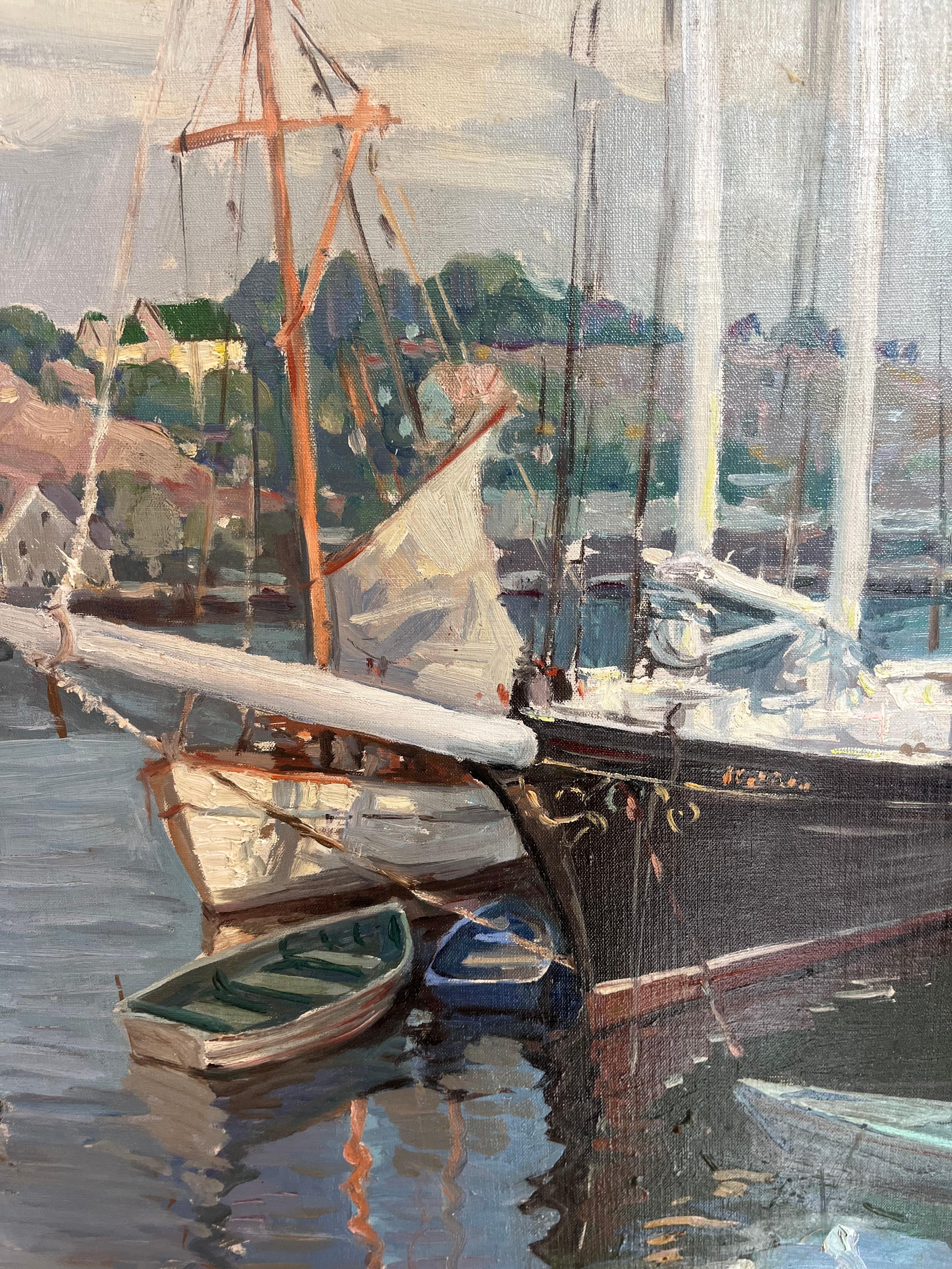 James King Bonnar (1885-1961) est un artiste américain réputé pour ses contributions au monde de la peinture. Le style artistique de M. Bonnar est marqué par son habileté à capturer l'essence des paysages de la Nouvelle-Angleterre et des scènes