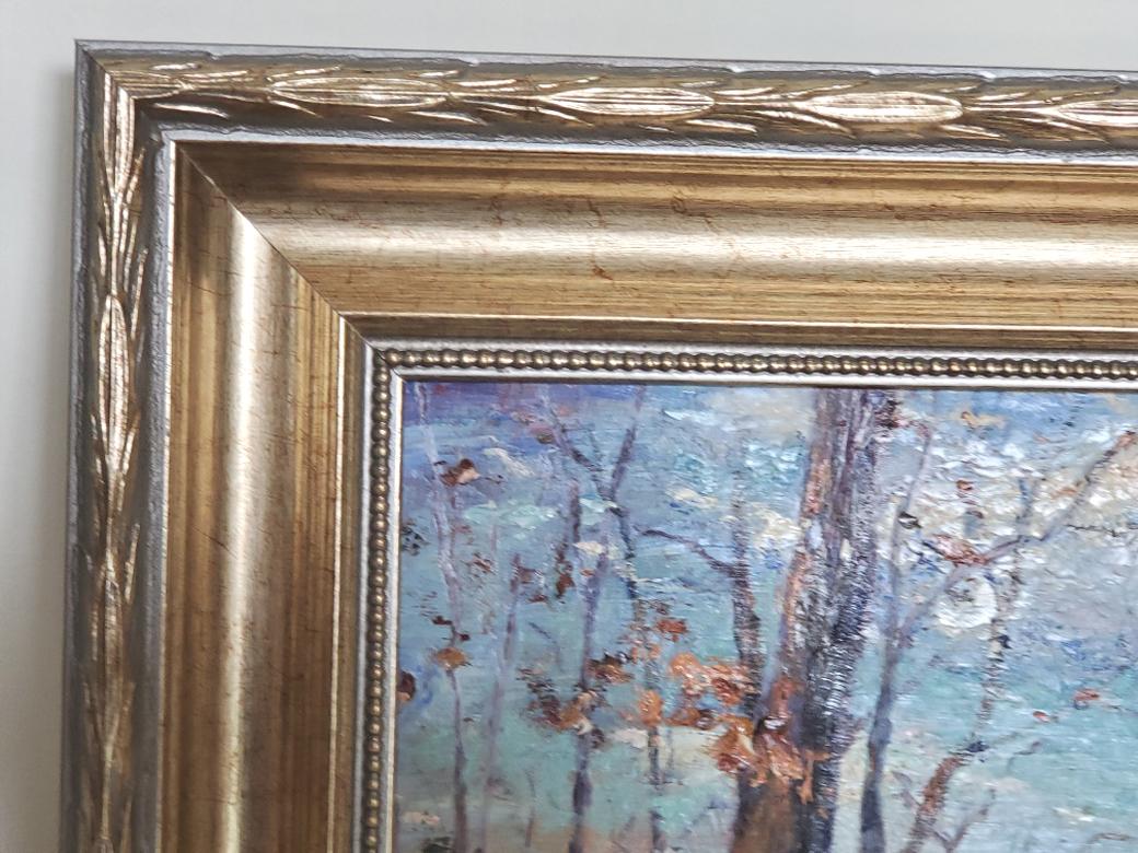 Sans titre - [Scène d'hiver de la Nouvelle-Angleterre] en vente 1