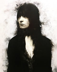 Studio della donna in nero