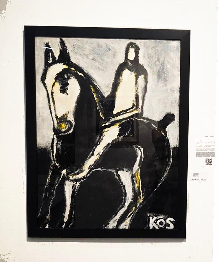 Cheval avec jaune en vente 3