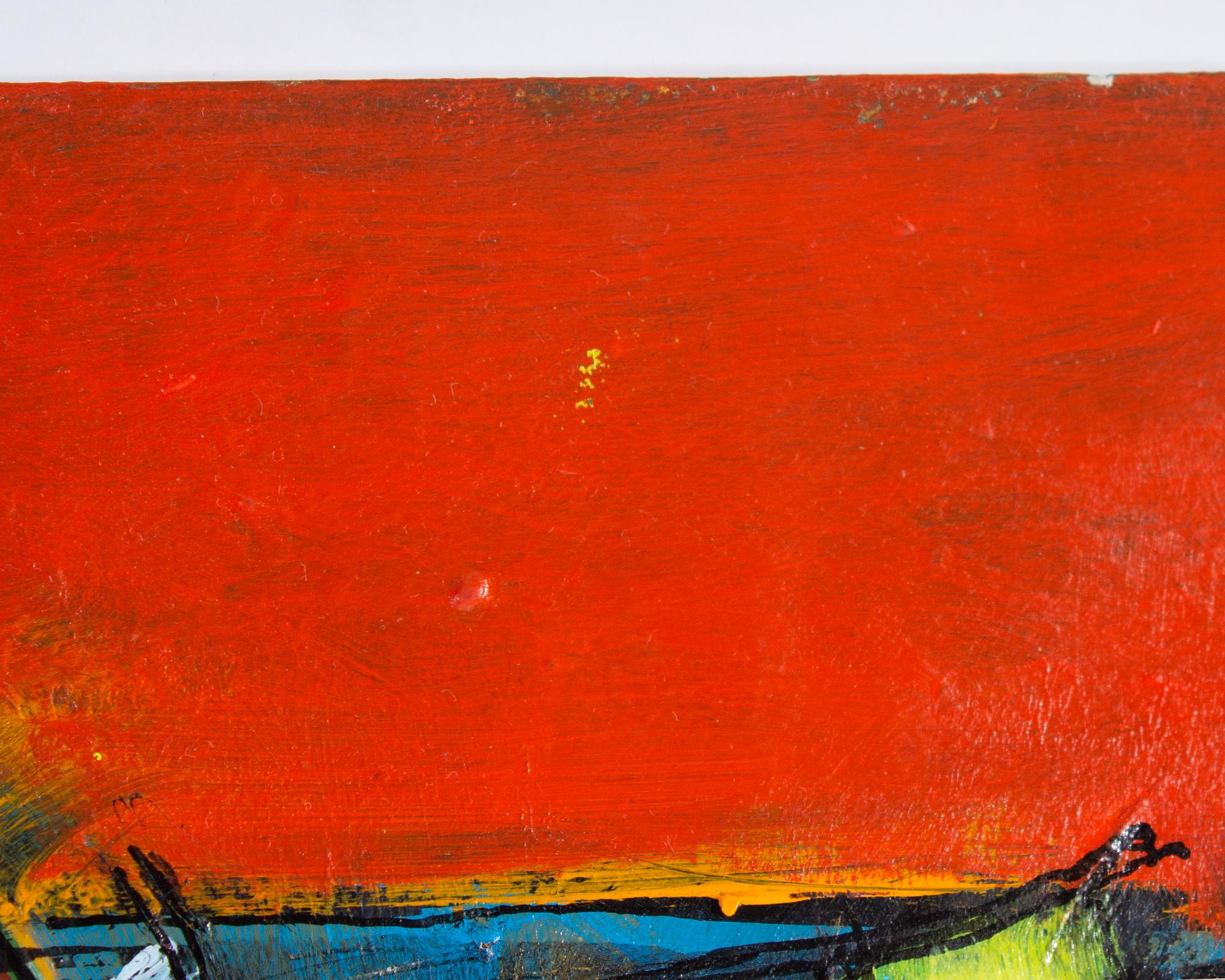 XXI secolo e contemporaneo I.L.A. James Bruch Pittura astratta acrilica su carta in vendita