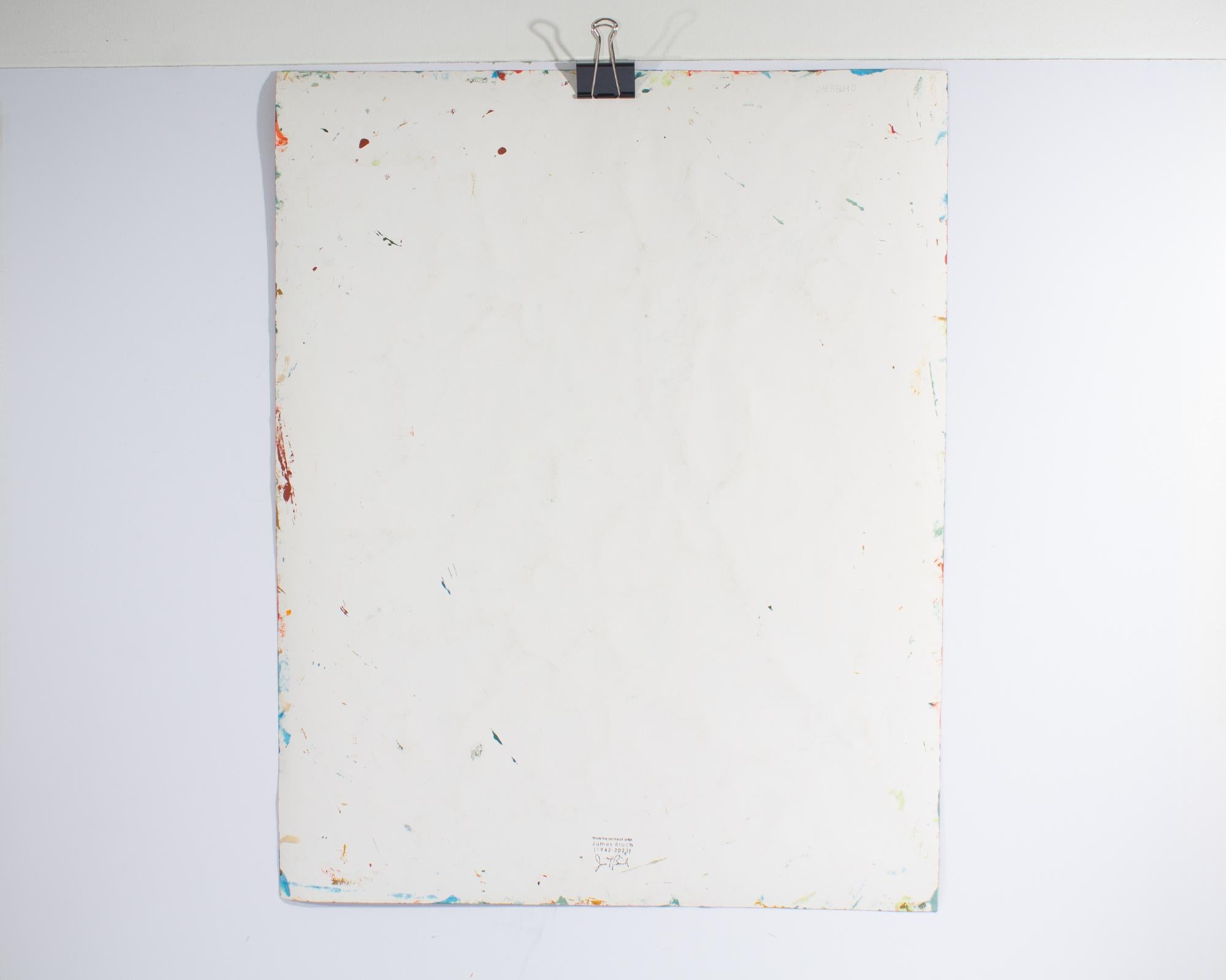 I.L.A. James Bruch Pittura astratta acrilica su carta in vendita 1