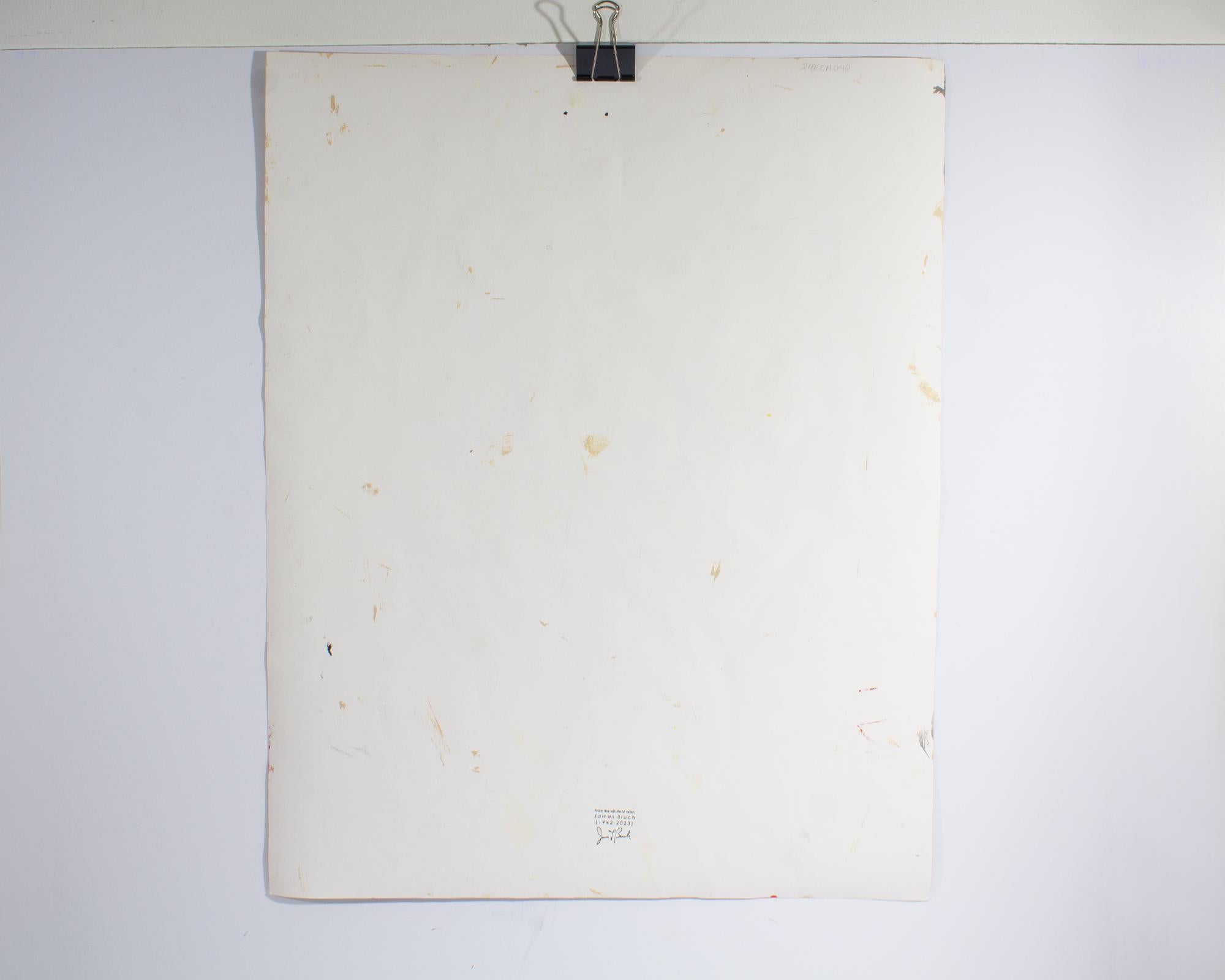 XXI secolo e contemporaneo I.L.A. Bruch Pittura astratta a tecnica mista su carta in vendita