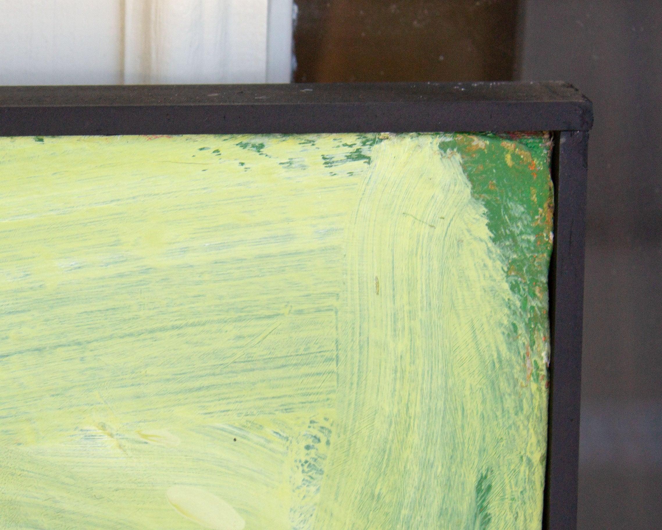 James L. Bruch Abstract Oil on Canvas Painting For Sale 1