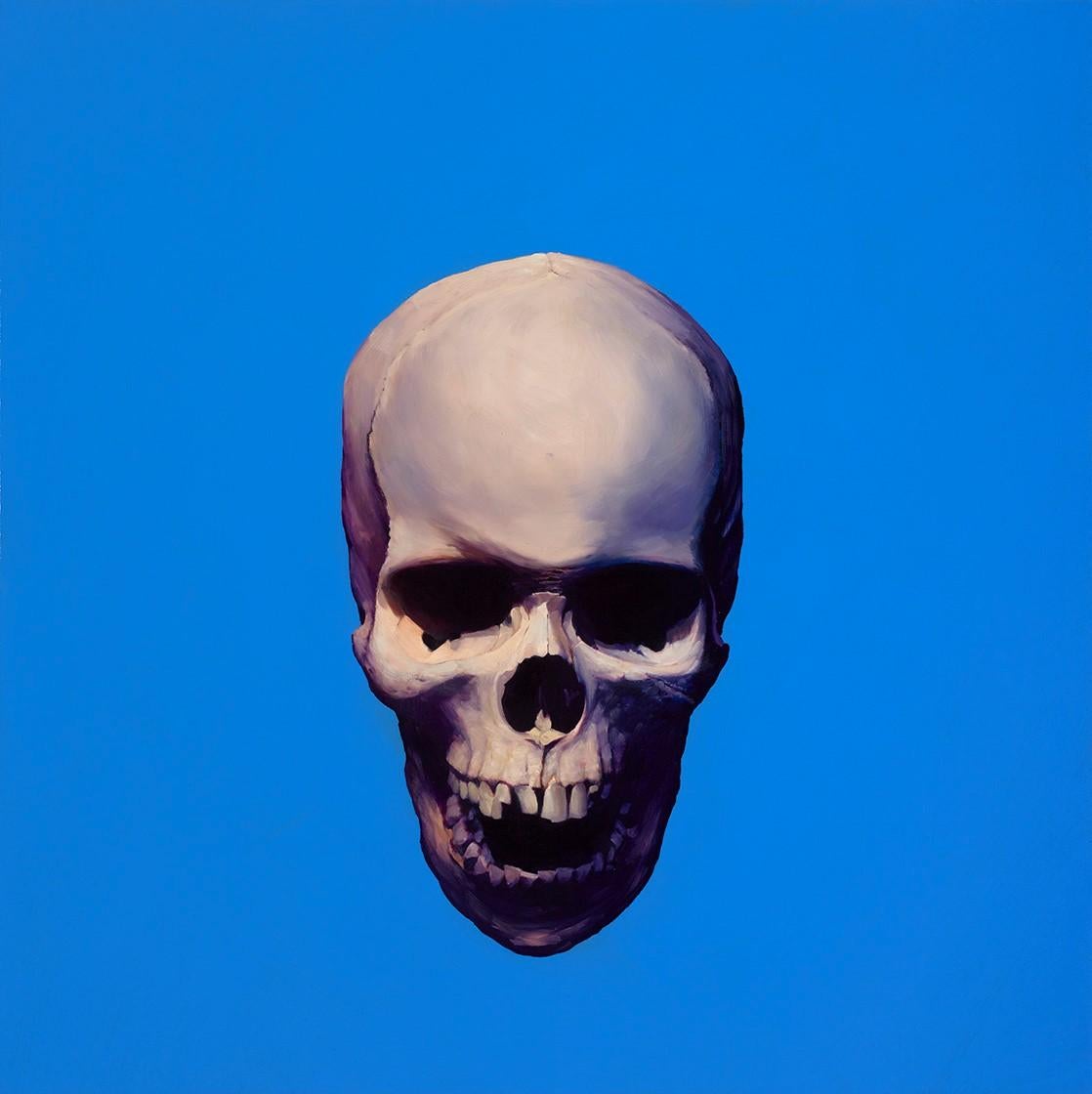 Skull 151112-03 - Mixed Media Art by James Lahey
