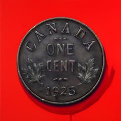 Portrait de 1 cent, 1925 (Made in Canada 3 - A Memoire)