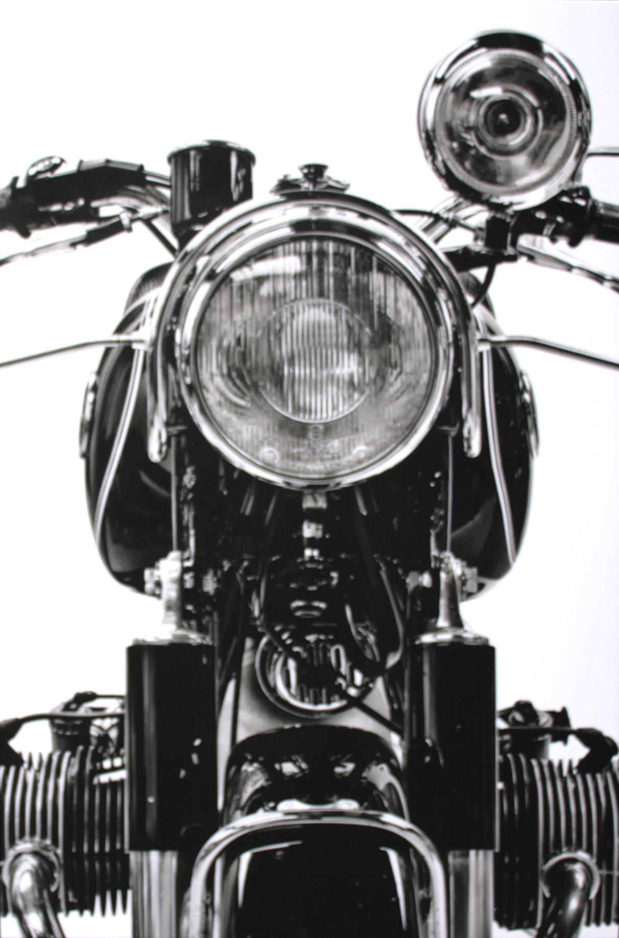 James Lahey Black and White Photograph - My 1966 R60 (White)