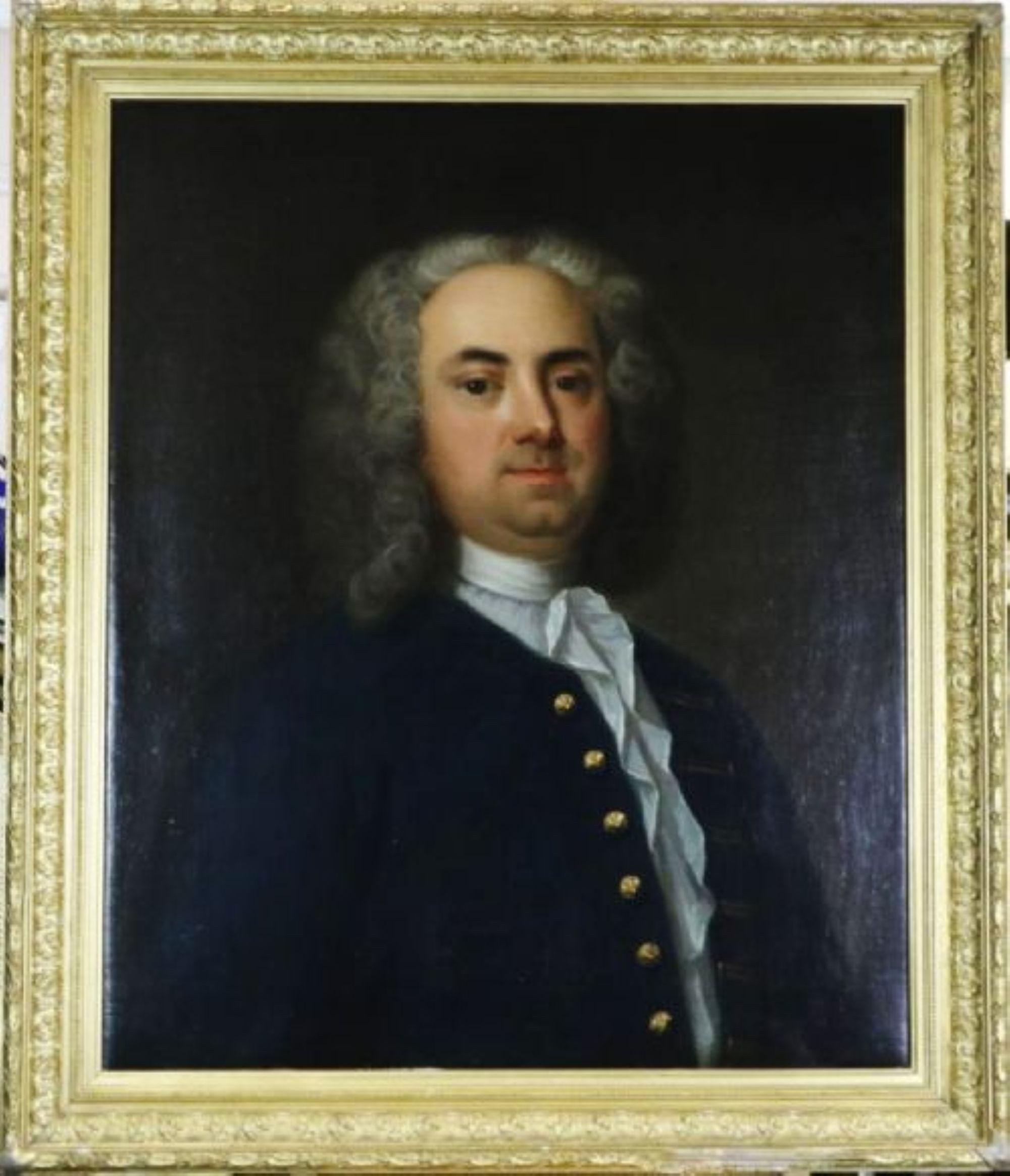 Ritratto antico del XVIII secolo Edmund Hoyle Cerchio di James Latham, Edmund Hoyle