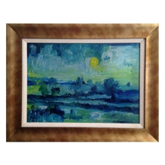 James Lawrence Isherwood 'English', Warwickshire Sun, Oil on Board, Dated, 1969