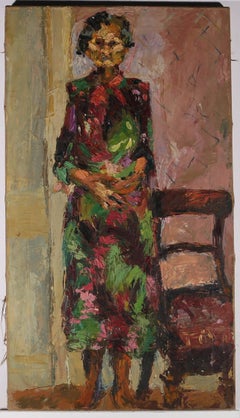 Manner of James Lawrence Isherwood - 20th Century Oil, The Colourful Dress