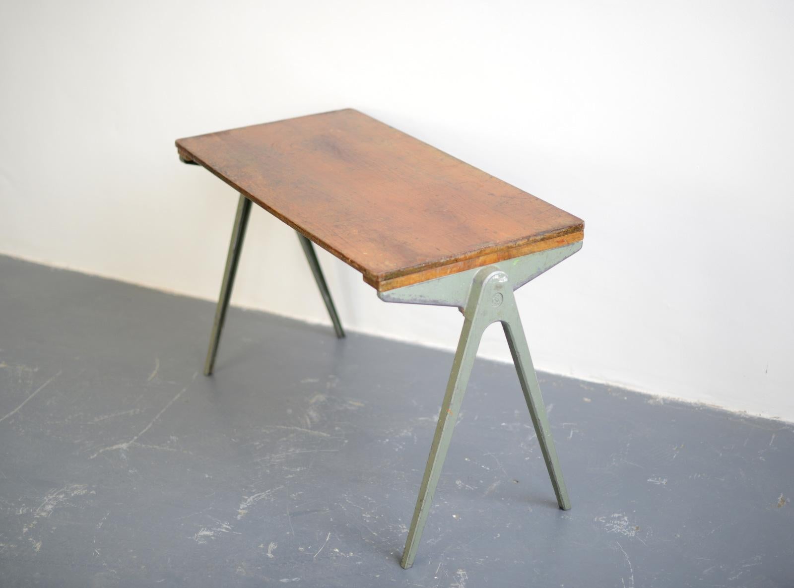 Mid-20th Century James Leonard Compass Table, circa 1940s