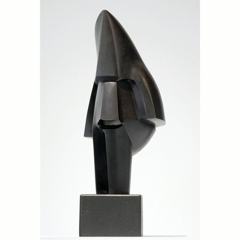 James Lloyd Abstract Sculpture – Bildkopf aus Bild