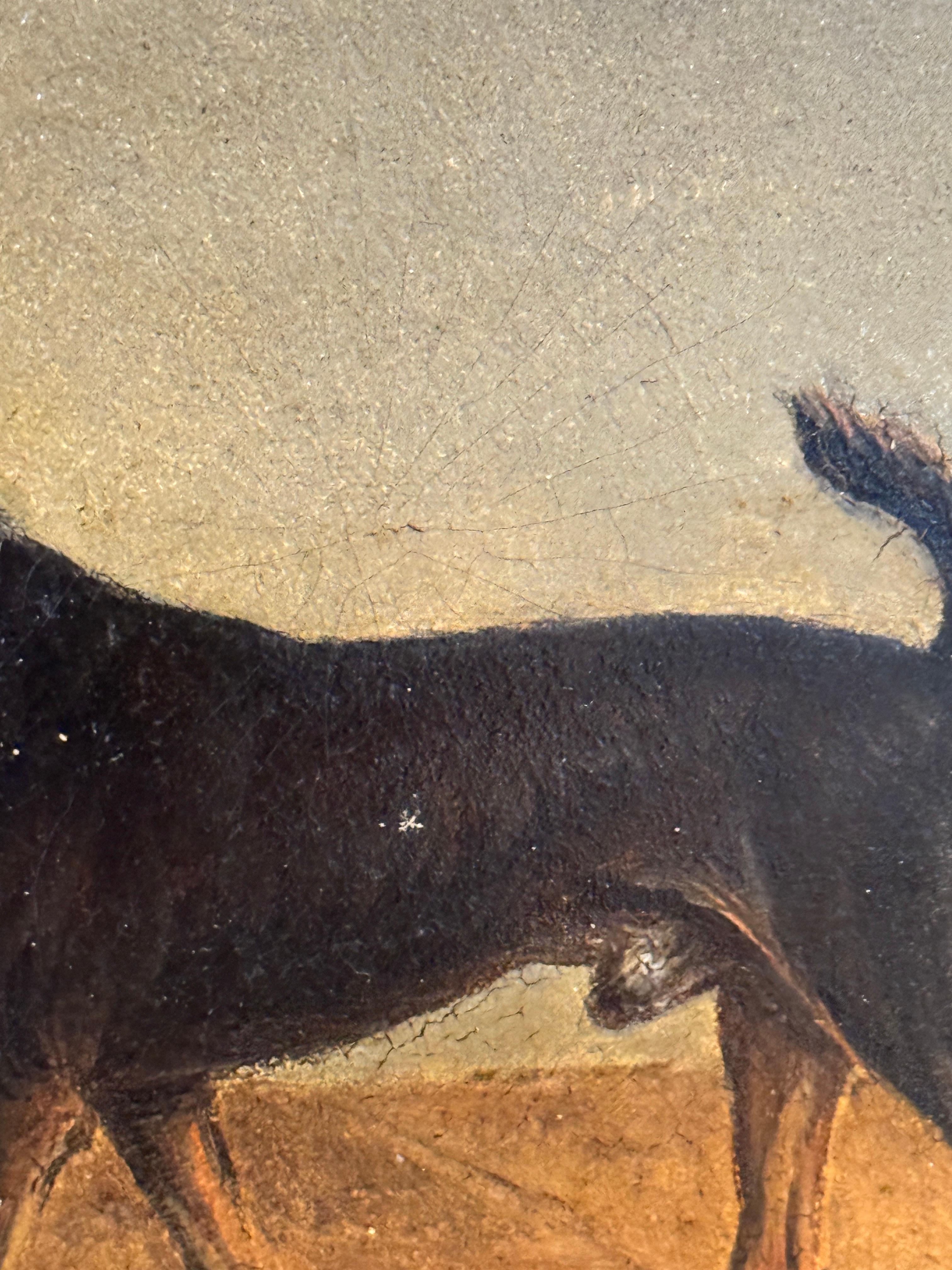 James Loder of Bath - 19th century English portrait of a terrier dog ...