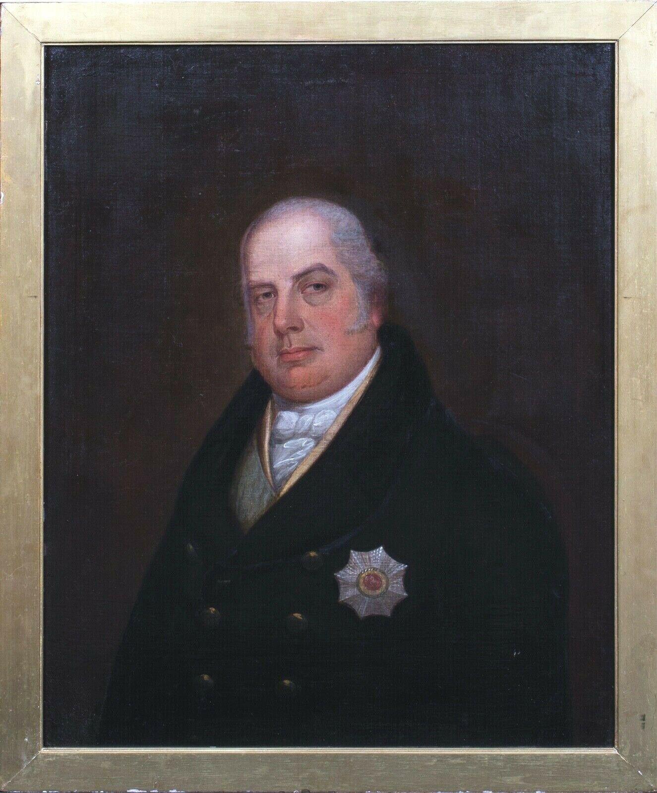 James Lonesdale Portrait Painting – Porträt König Wilhelm IV, s Herzog von Clarence, frühes 19.