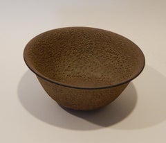 James Lovera Flared Studio Bowl with Lava Glaze