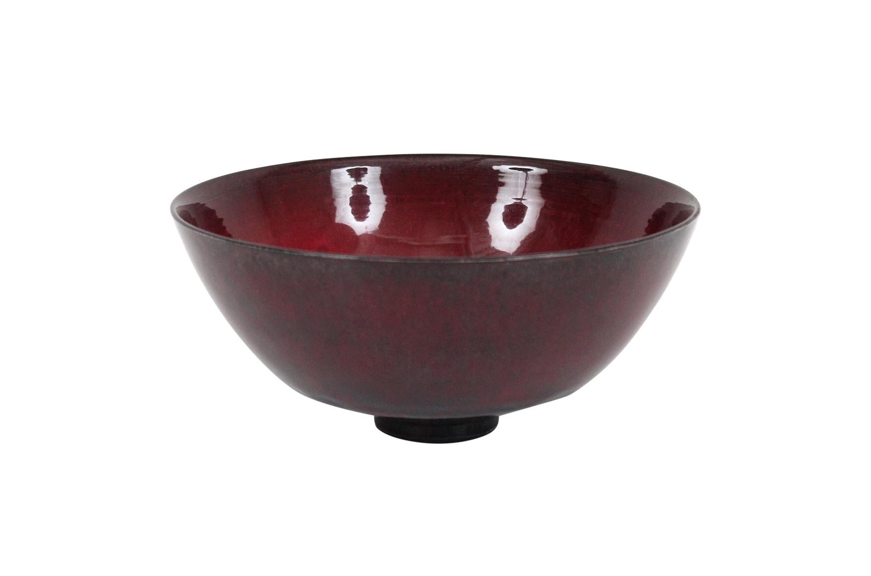 American James Lovera Studio Pottery Bowl