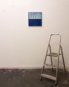 «Contrapuntal (1/19)», de James Lumsden - Pintura abstracta, azul