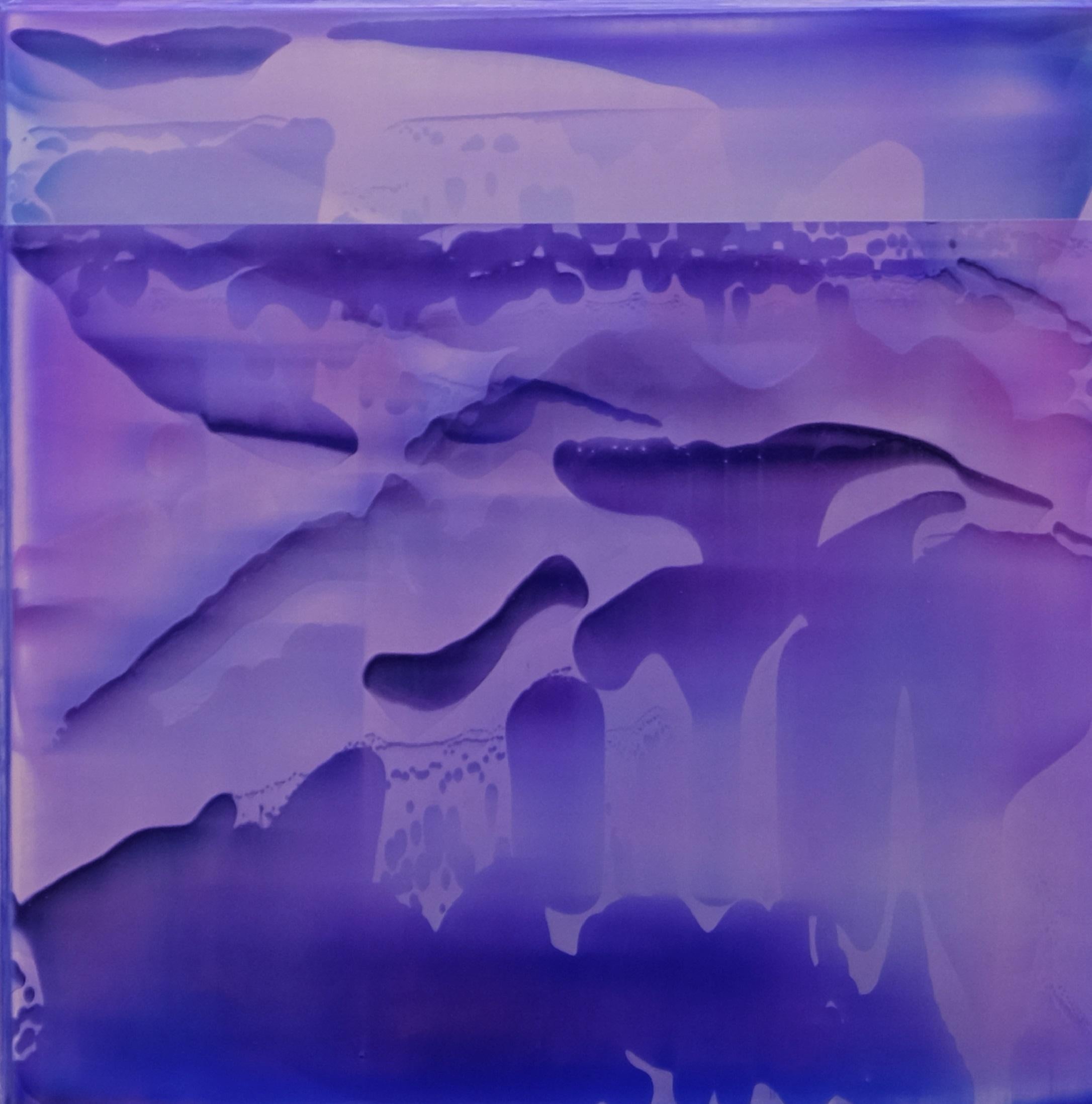 Point Series (Strata) 22 is a unique acrylic on canvas, matt finish painting by contemporary artist James Lumsden, dimensions are 35 × 35 cm (13.8 × 13.8 in). 
The artwork is signed, sold unframed and comes with a certificate of authenticity. 

The