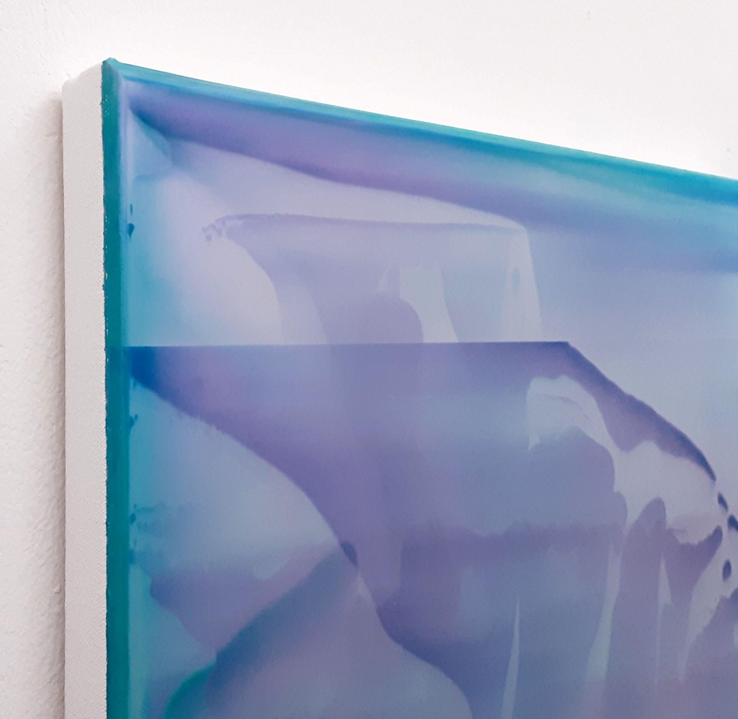 Point Series (Strata) by James Lumsden - Set of 9 abstract paintings For Sale 14