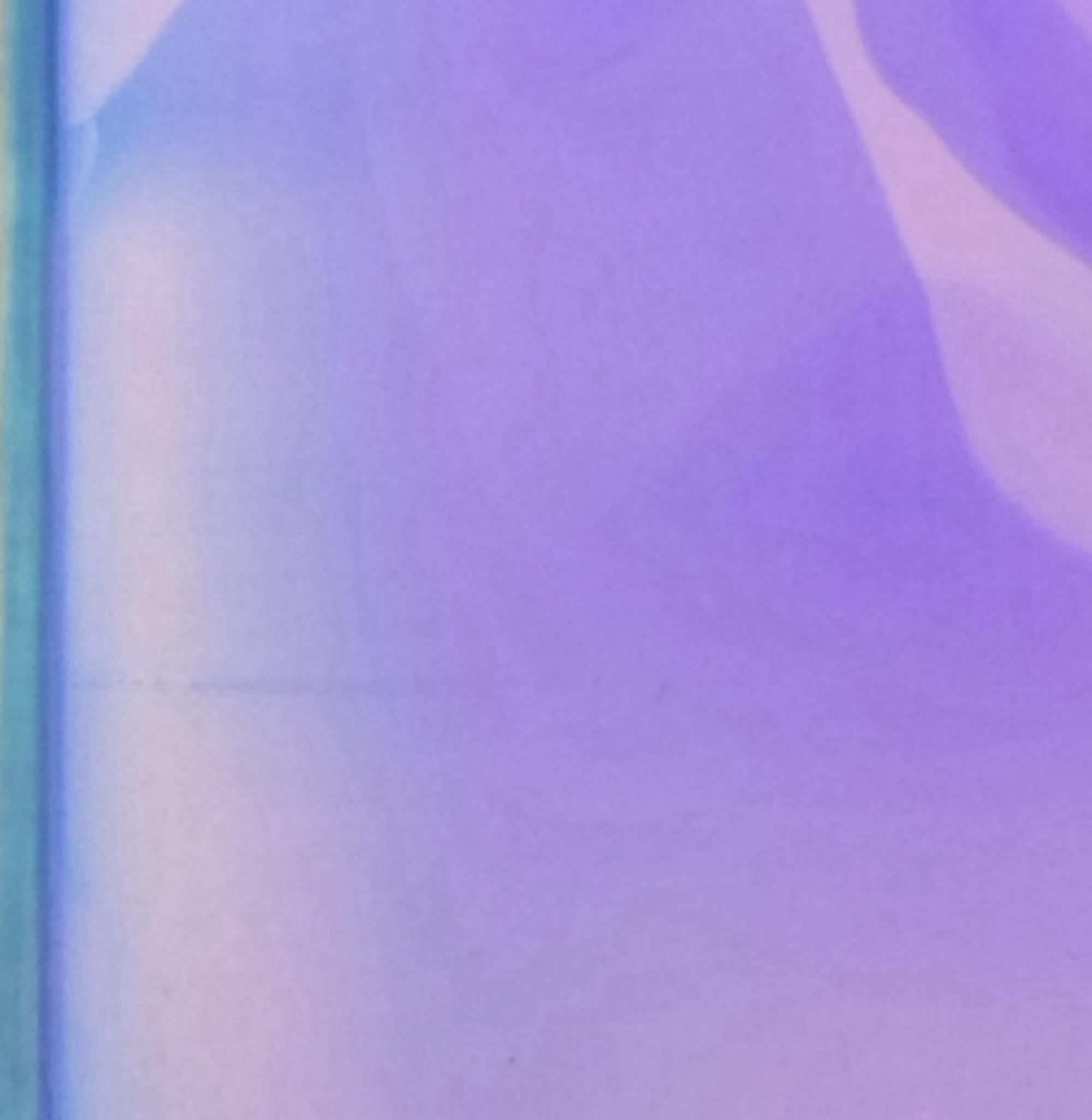 Point Series Study (3/22) von James Lumsden - Abstrakte Malerei, blau, fliederfarben im Angebot 2