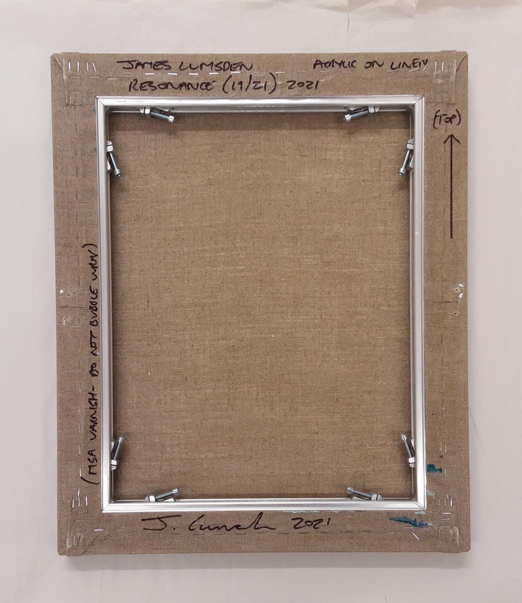 Resonance #1 & 19/21 + 3/19 -set of 3 abstract paintings by James Lumsden For Sale 9