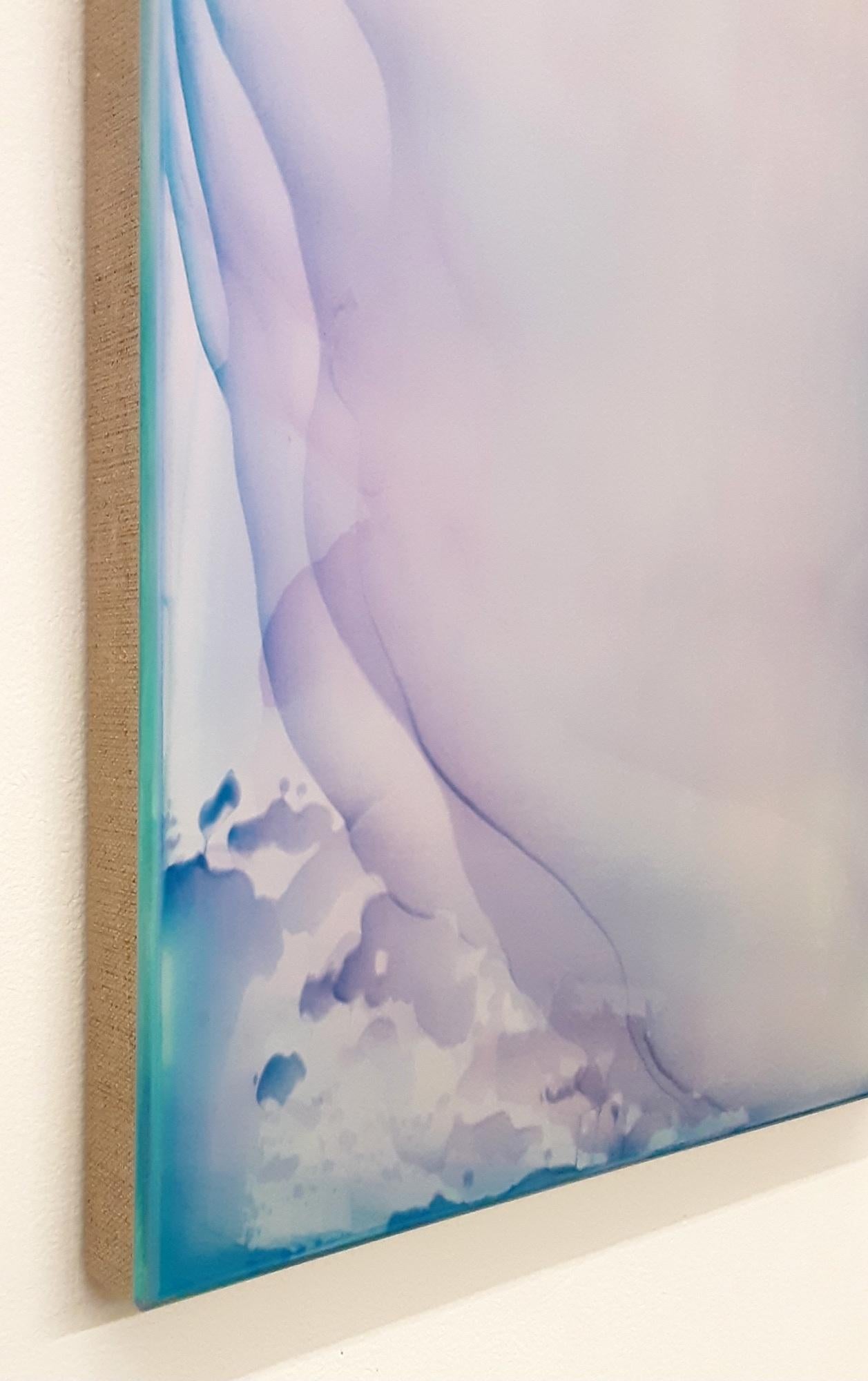 Resonance #1 & 19/21 + 3/19 -set of 3 abstract paintings by James Lumsden For Sale 5