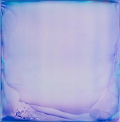 Resonance (1/22) di James Lumsden - Quadro astratto a colori, viola e blu