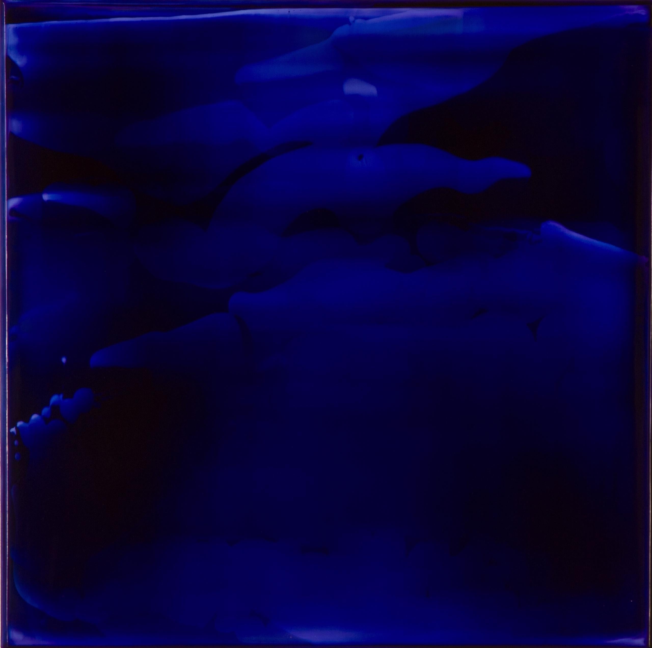 Resonance #23, 25 & 26/21 -set of 3 colorful abstract paintings by James Lumsden For Sale 2