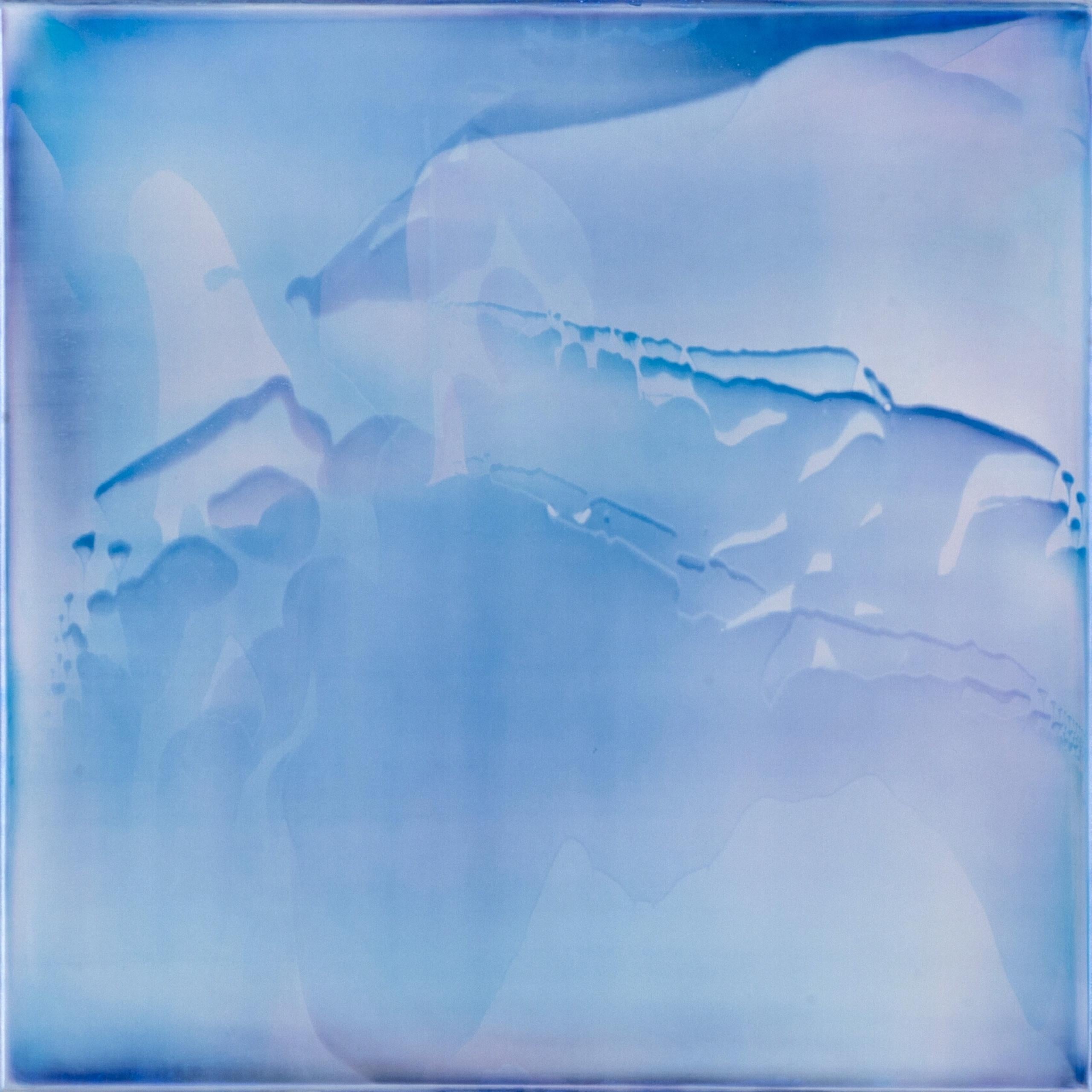 Resonance #23, 25 & 26/21 -set of 3 colorful abstract paintings by James Lumsden For Sale 3