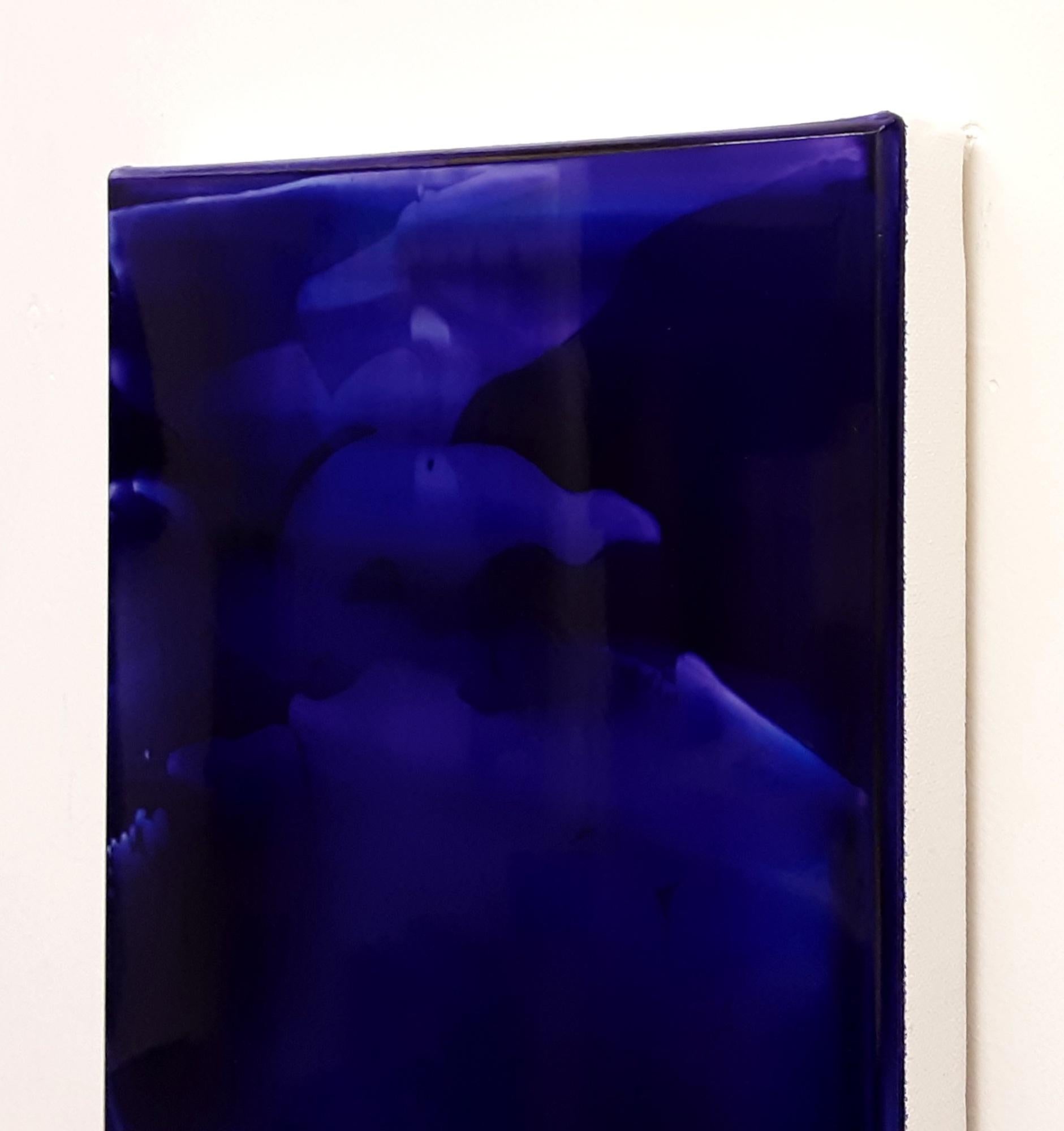 Resonance #23, 25 & 26/21 -set of 3 colorful abstract paintings by James Lumsden For Sale 5