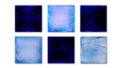 Resonance #23, 26, 11, 22, 12 e 25/21 - serie di 6 dipinti di James Lumsden