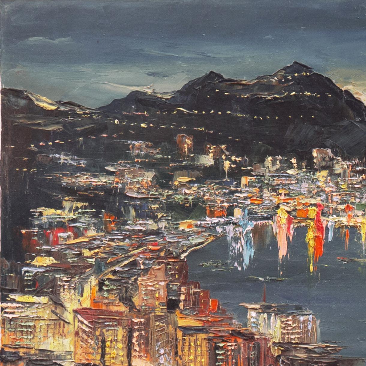 Waikiki a la luz de la luna