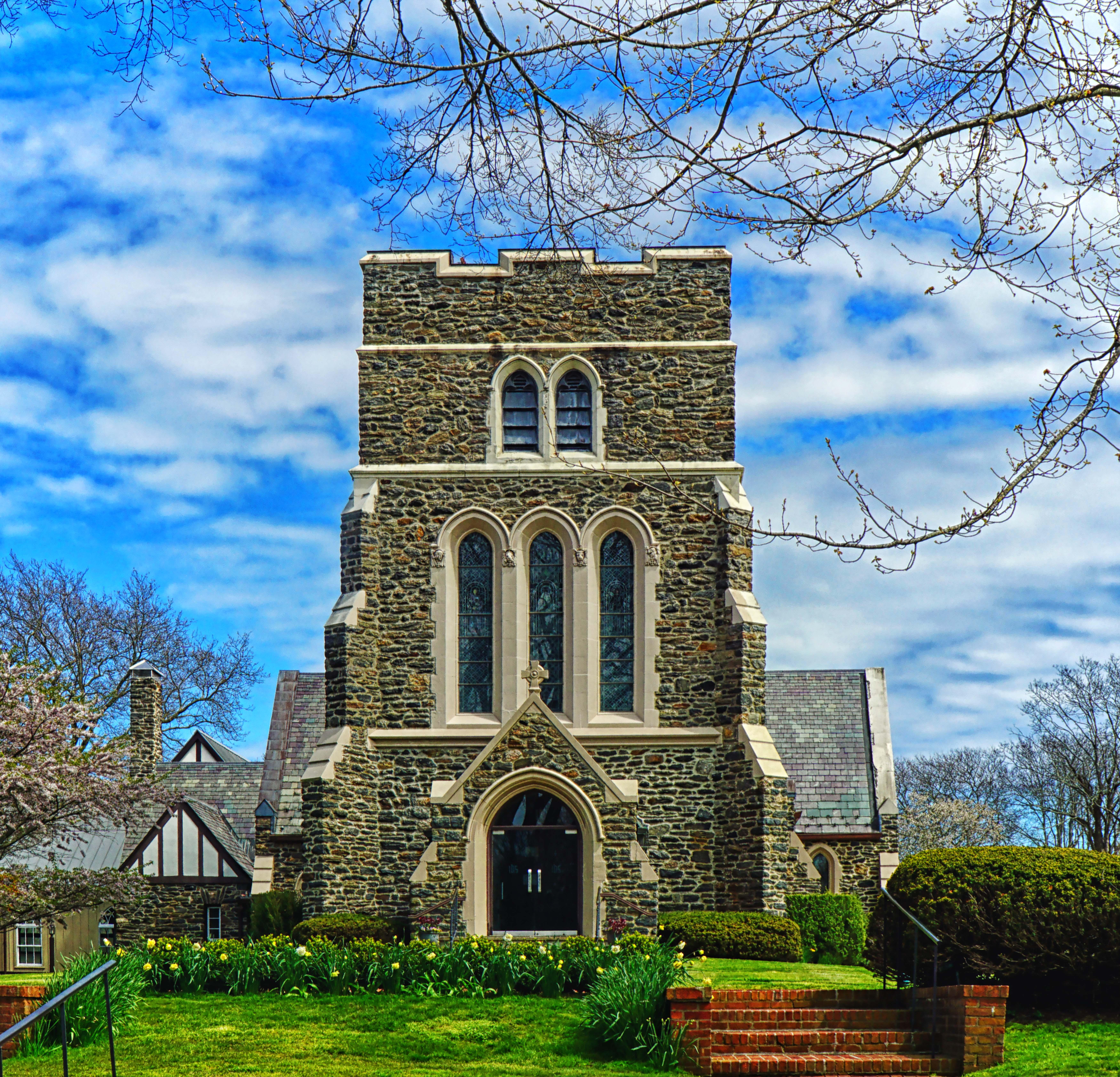St. Luke's Church: East Hampton NY - Photograph by James Mannix