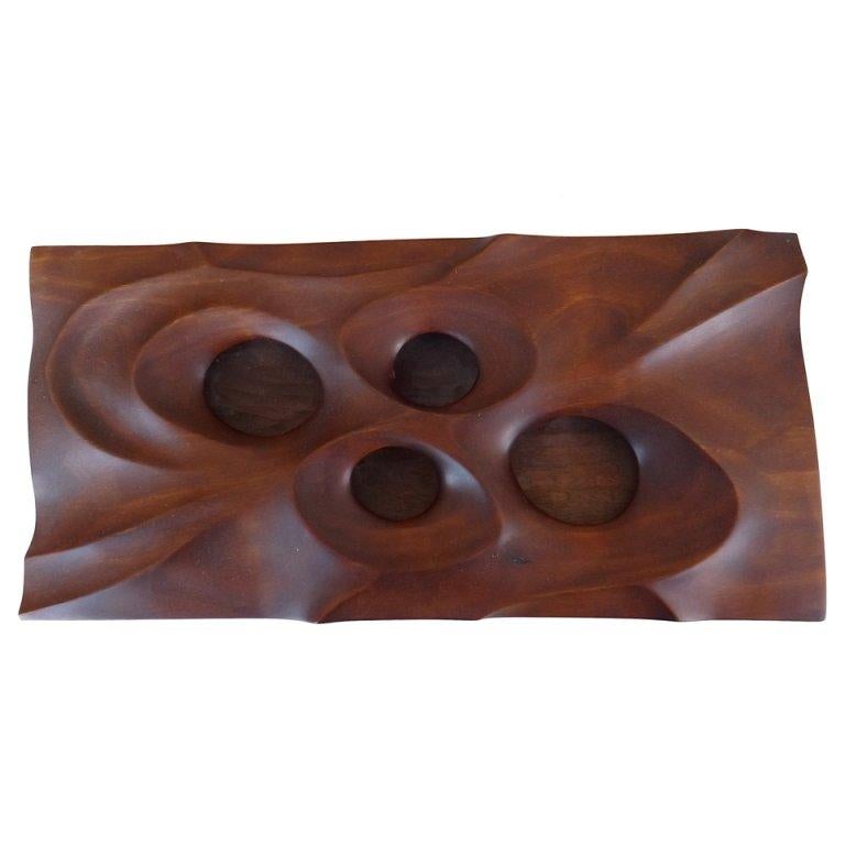 James Martin Carved and Pierced Wood Box-1 For Sale