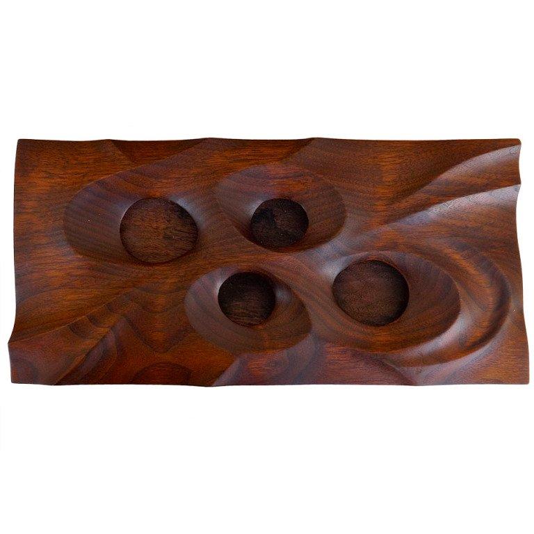 James Martin Carved and Pierced Wood Box-2 For Sale