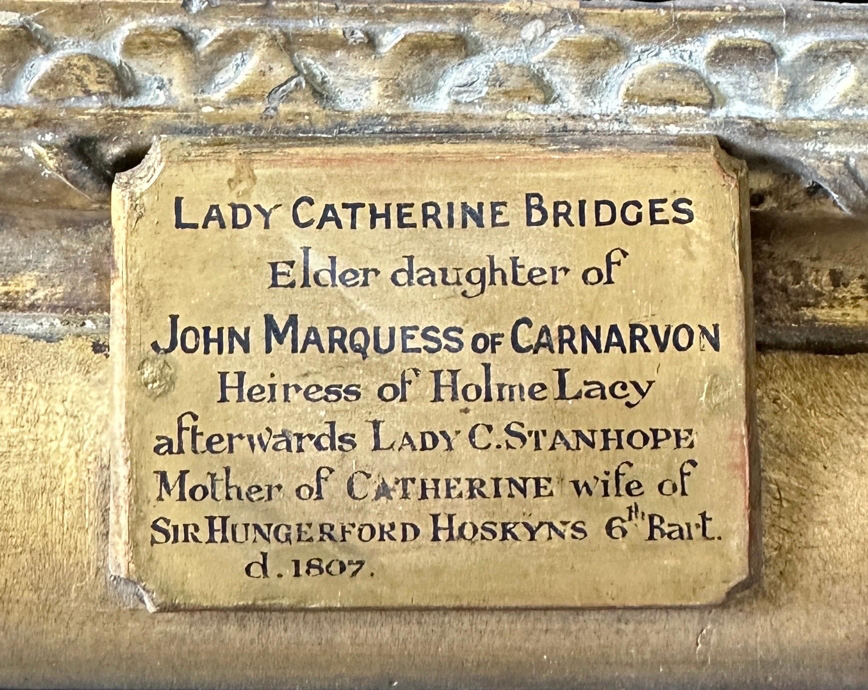 Retrato del siglo XVIII de las hermanas lady Catherine y lady Jane Brydges 4