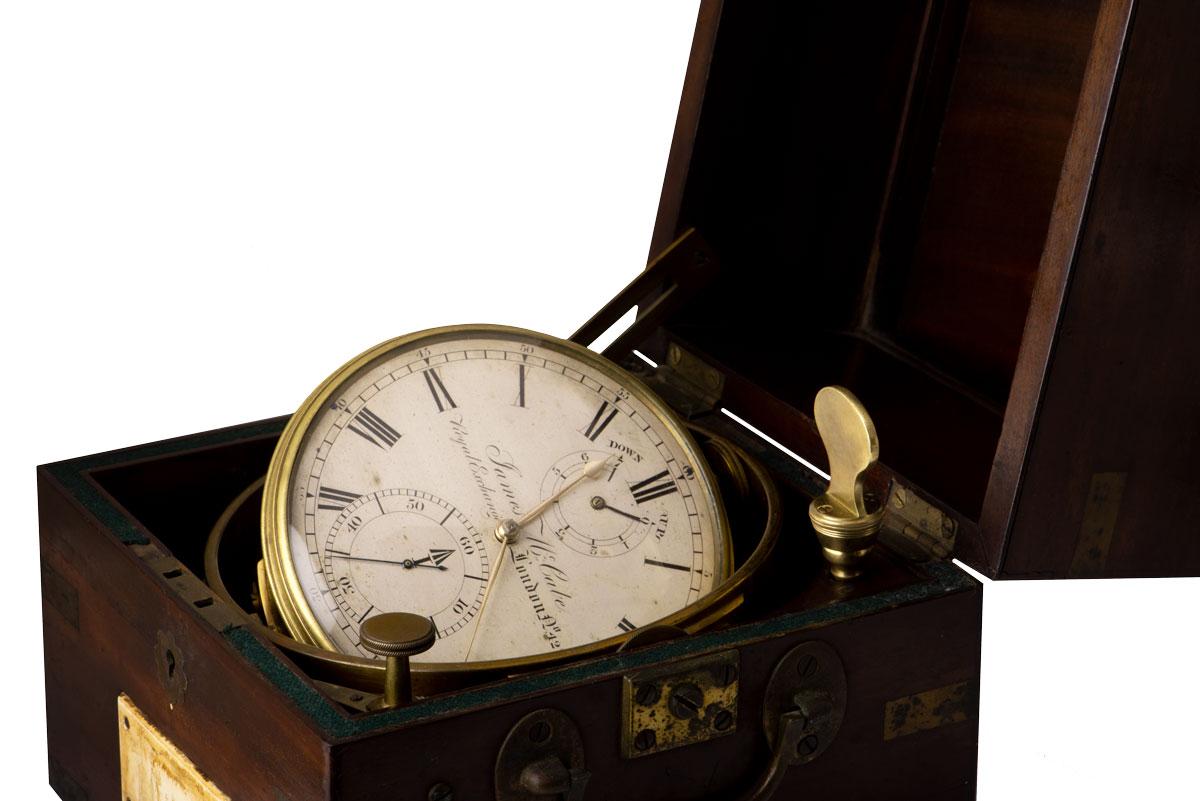 vintage marine chronometer