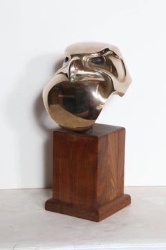 Hunter, bronze et sculpture en bois de James McCain