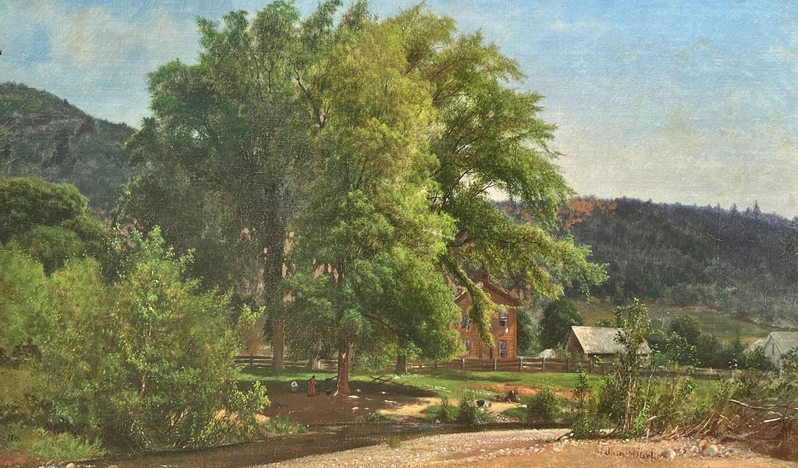 Estate in fattoria di James McDougal Hart (americano, 1828-1901)