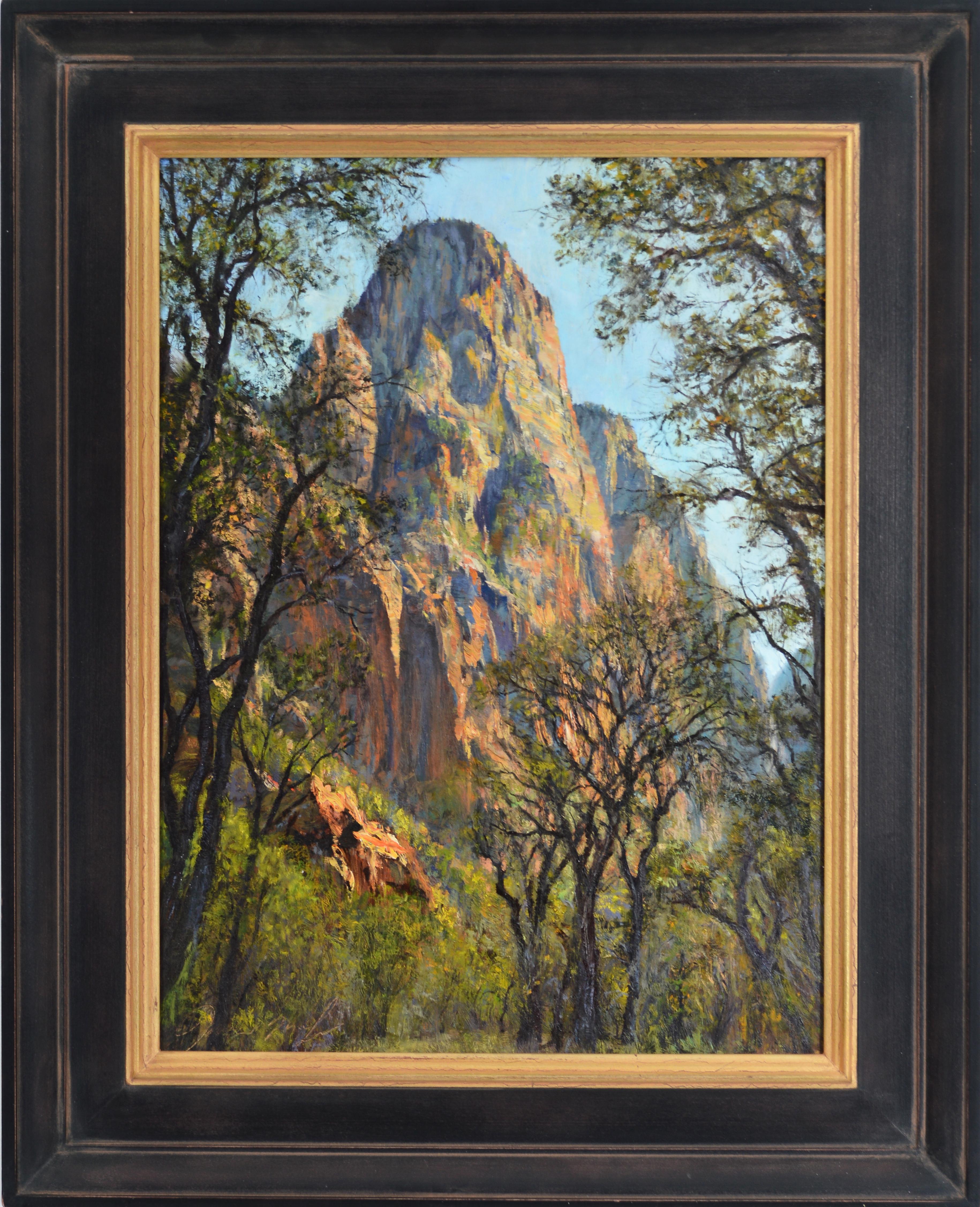 La montagne du soleil - Painting de James McGrew